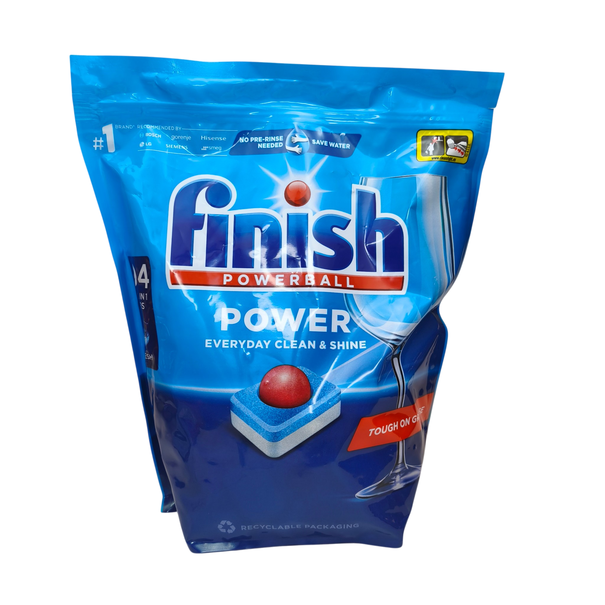 Finish Powerball All in 1 Fresh nõudepesumasina tabletid 94tk/pk