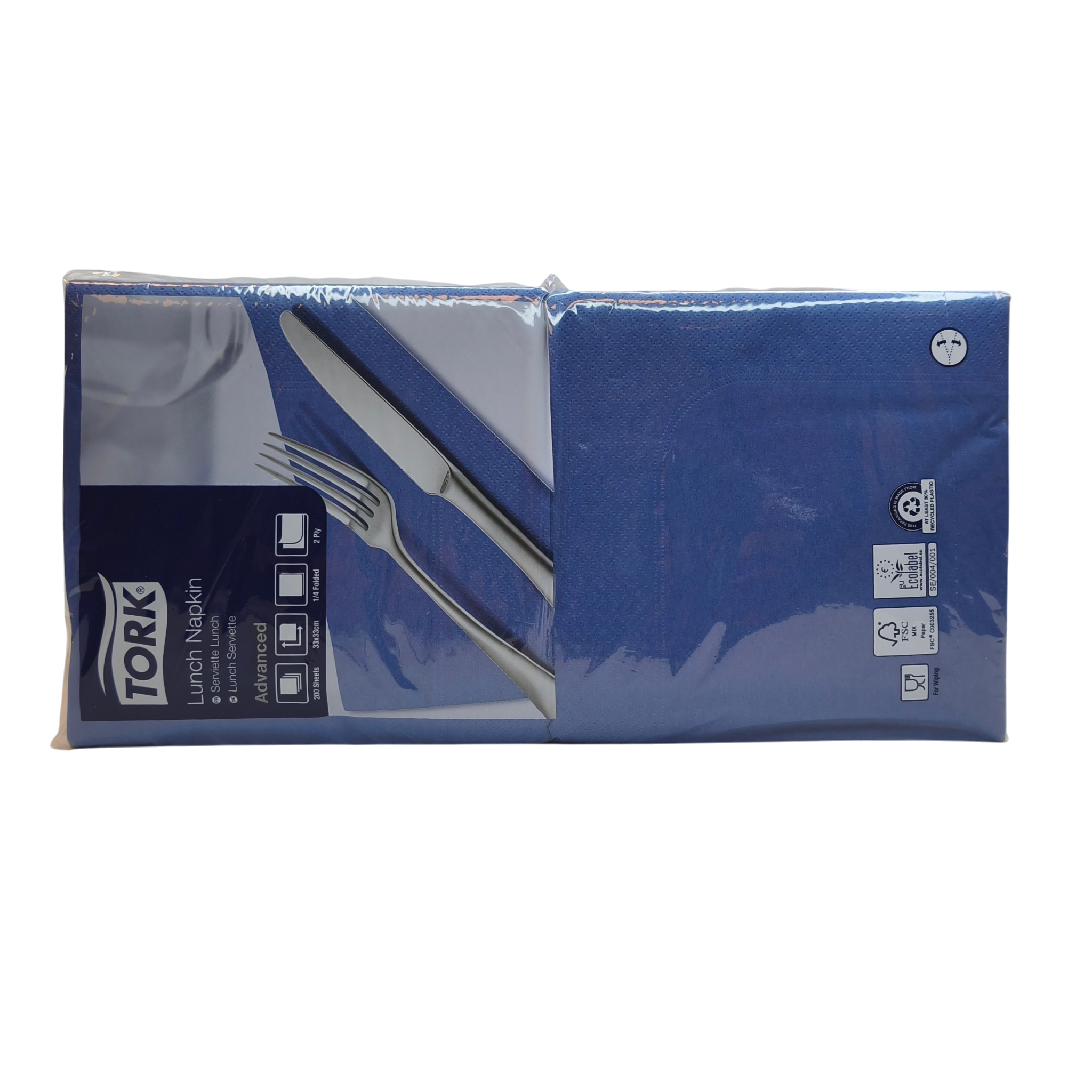 Tork salvrätikud 33x33cm tumesinine 2-kihiline 200tk/pk