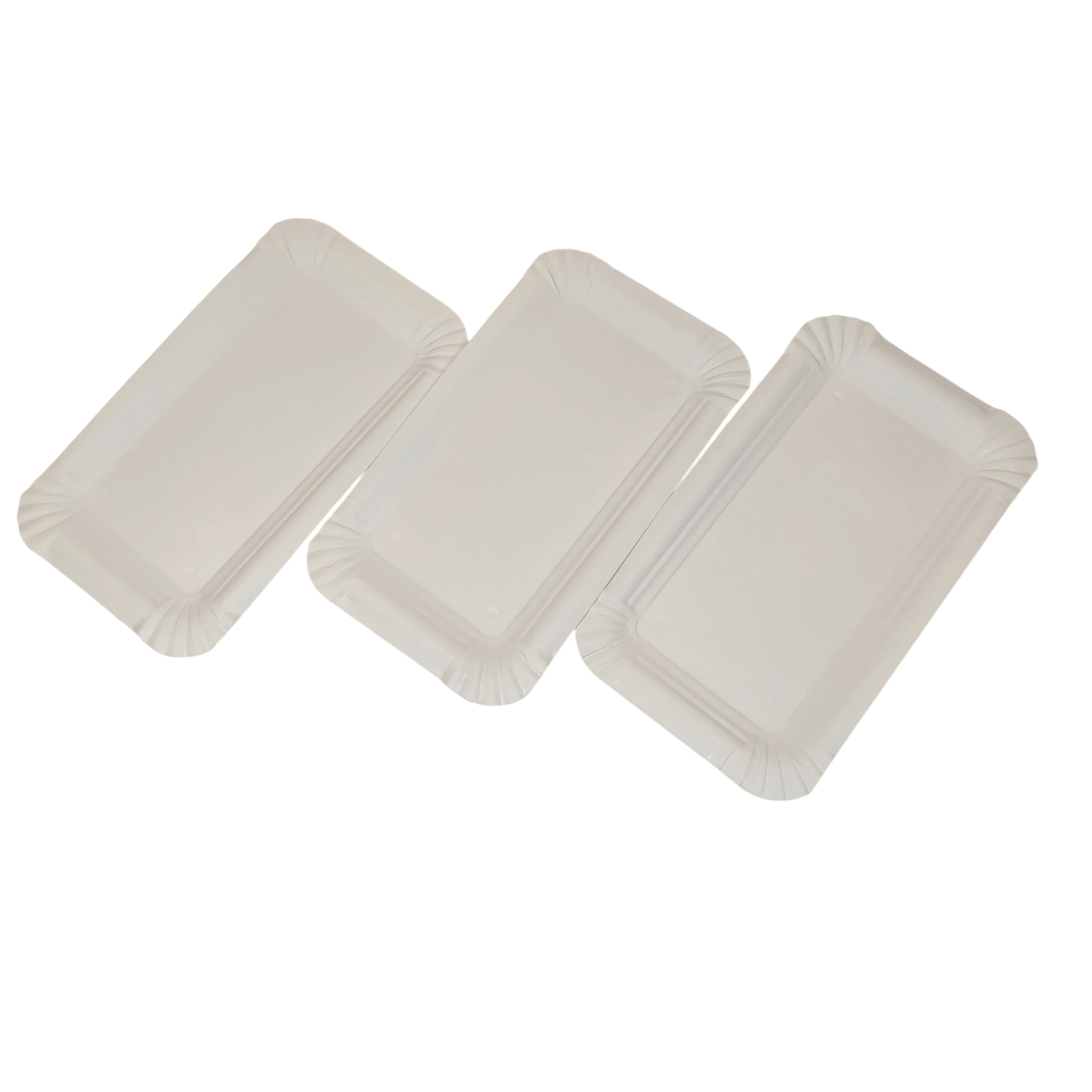 Papstar taldrik valge papp 9x15cm 250/pk