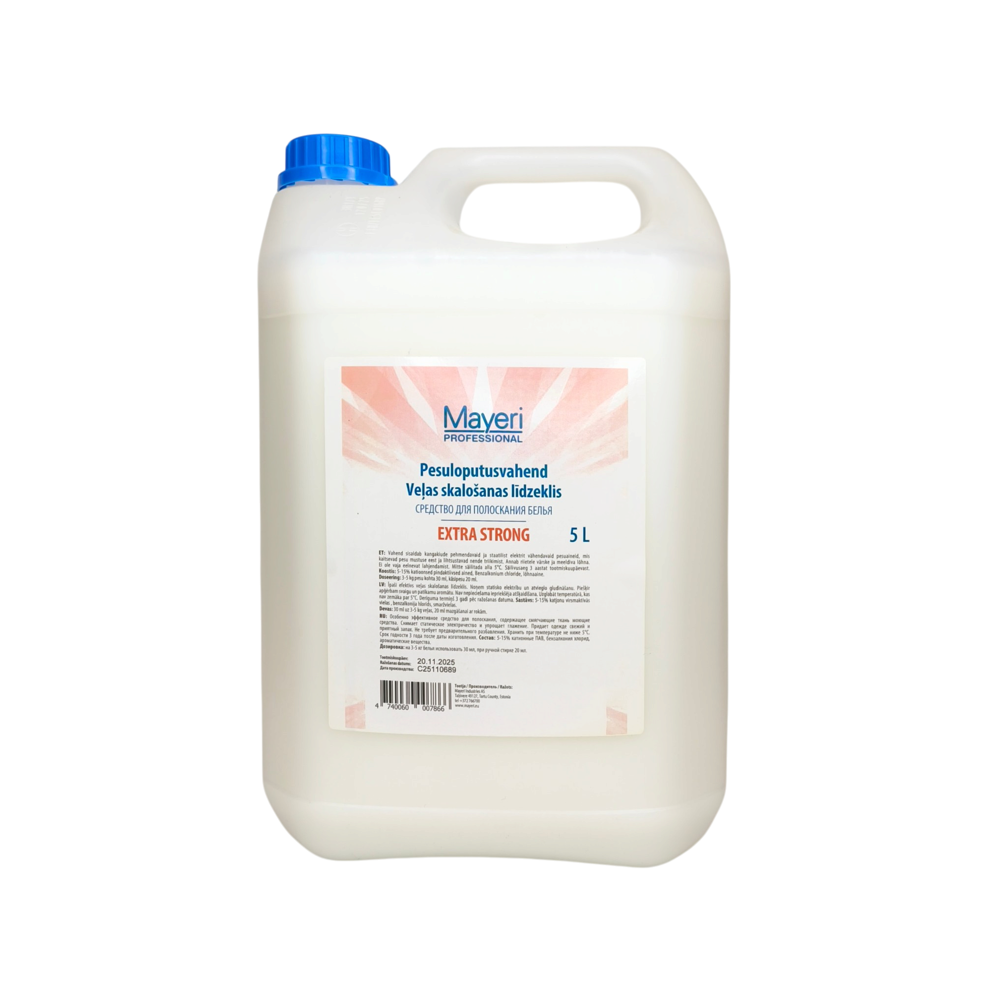 Mayeri pesuloputusvahend Extra Strong 5L